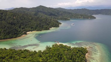 Manukan, Mamutik ve Sapi, Kota Kinabalu, Sabah Malezya Sahili