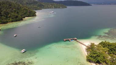 Manukan, Mamutik ve Sapi, Kota Kinabalu, Sabah Malezya Sahili