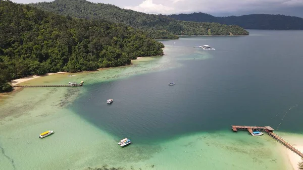 Manukan, Mamutik ve Sapi, Kota Kinabalu, Sabah Malezya Sahili