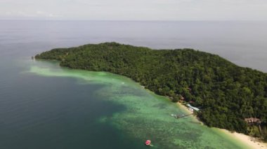 Manukan, Mamutik ve Sapi, Kota Kinabalu, Sabah Malezya Sahili