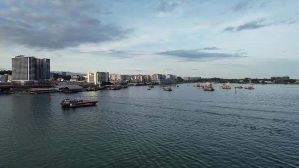 Paisagem Beira Mar Dentro Das Ilhas Manukan Mamutik Sapi Kota — Vídeo de Stock
