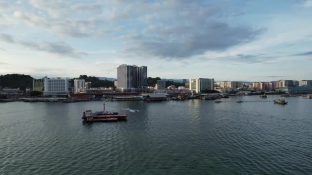Paisagem Beira Mar Dentro Das Ilhas Manukan Mamutik Sapi Kota — Vídeo de Stock