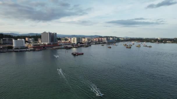 Paisagem Beira Mar Dentro Das Ilhas Manukan Mamutik Sapi Kota — Vídeo de Stock