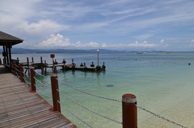 Manukan, Mamutik ve Sapi, Kota Kinabalu, Sabah Malezya Sahili