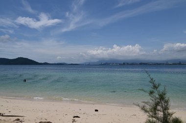 Manukan, Mamutik ve Sapi, Kota Kinabalu, Sabah Malezya Sahili