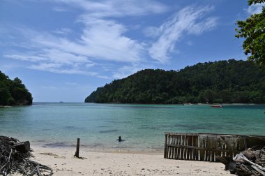 Manukan, Mamutik ve Sapi, Kota Kinabalu, Sabah Malezya Sahili