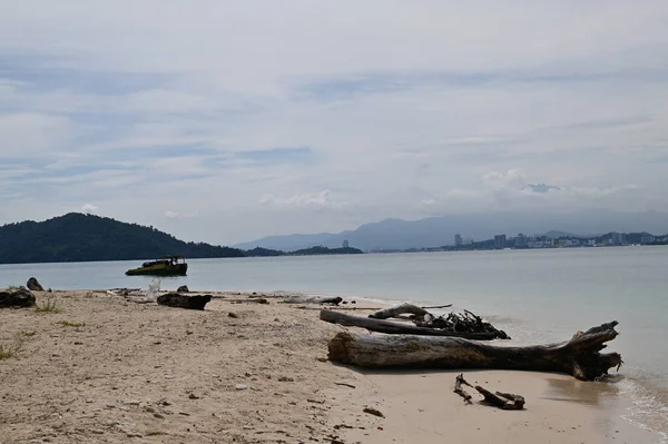 Beachside Scenery Islands Manukan Mamutik Sapi Kota Kinabalu Sabah Μαλαισία — Φωτογραφία Αρχείου