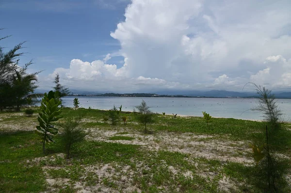 Paisagem Beira Mar Dentro Das Ilhas Manukan Mamutik Sapi Kota — Fotografia de Stock