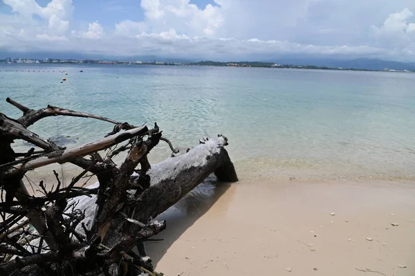 Krajobraz Nadmorski Wyspach Manukan Mamutik Sapi Kota Kinabalu Sabah Malezja — Zdjęcie stockowe