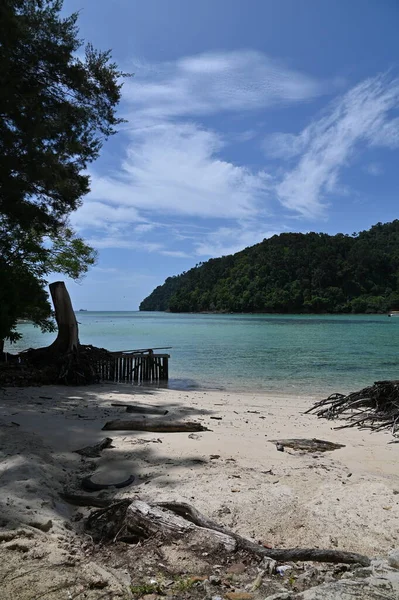 Beachside Scenery Islands Manukan Mamutik Sapi Kota Kinabalu Sabah Μαλαισία — Φωτογραφία Αρχείου