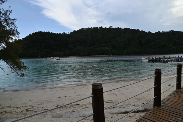 Beachside Scenery Islands Manukan Mamutik Sapi Kota Kinabalu Sabah Malajsie — Stock fotografie