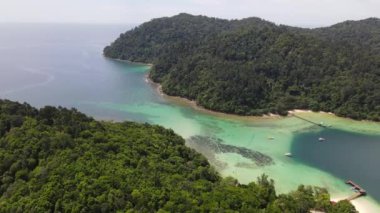 Manukan, Mamutik ve Sapi, Kota Kinabalu, Sabah Malezya Sahili