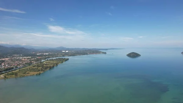 Kota Kinabalu Sabah Malaysia 2022 Waterfront Esplanade Area Kota Kinabalu — 스톡 사진