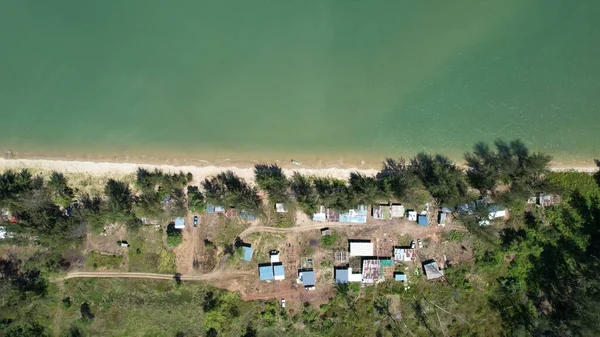 Kota Kinabalu, Sabah Malezya 14 Haziran 2022: Kota Kinabalu Şehir Merkezi Rıhtım ve Kordon Bölgesi