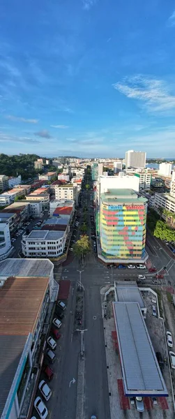 Kota Kinabalu Sabah Malaysia June 2022 Waterfront Esplanade Area Kota — 图库照片