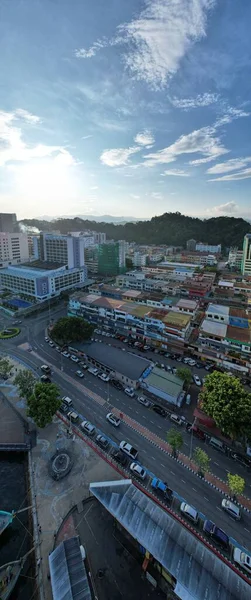 Kota Kinabalu Sabah Malaysia Juni 2022 Waterfront Och Esplanade Området — Stockfoto