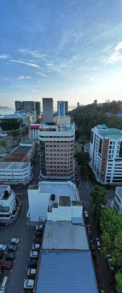 Kota Kinabalu Sabah Malaisie Juin 2022 Bord Eau Esplanade Centre — Photo