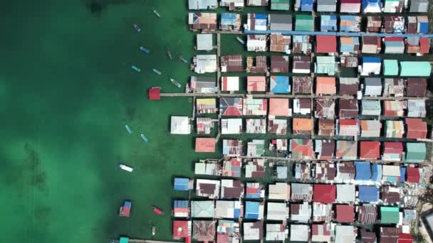Kota Kinabalu Sabah Maleisië Juni 2022 Het Waterfront Esplanade Gebied — Stockvideo