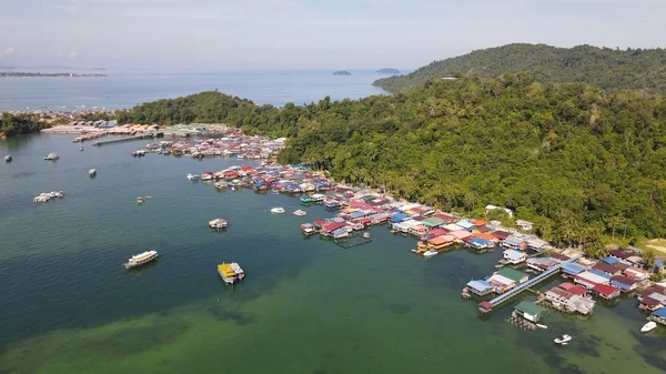 Kota Kinabalu Sabah Malaisie Juin 2022 Bord Eau Esplanade Centre — Photo