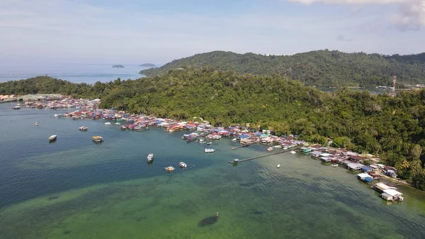 Kota Kinabalu Sabah Malaisie Juin 2022 Bord Eau Esplanade Centre — Photo