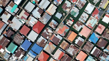 Kota Kinabalu, Sabah Malezya 14 Haziran 2022: Kota Kinabalu Şehir Merkezi Rıhtım ve Kordon Bölgesi