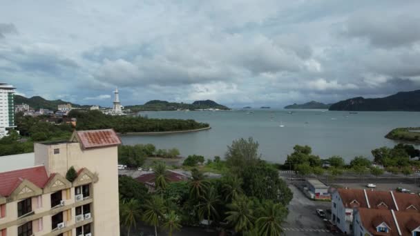 Landmarks Beaches Tourist Attractions Langkawi — Vídeos de Stock