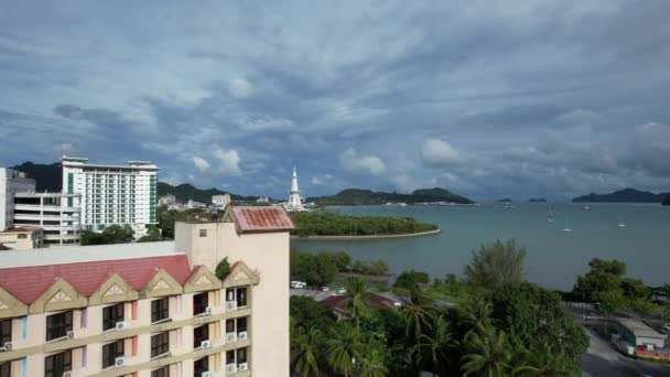 Landmarks Beaches Tourist Attractions Langkawi — Video Stock