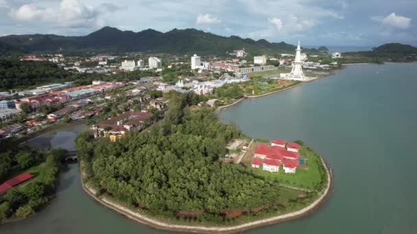 Luoghi Interesse Spiagge Attrazioni Turistiche Langkawi — Video Stock