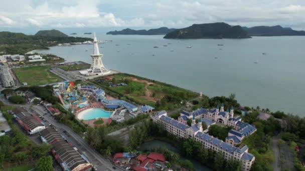 Lugares Interés Playas Atracciones Turísticas Langkawi — Vídeos de Stock