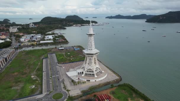 Landmarks Beaches Tourist Attractions Langkawi — Vídeo de stock