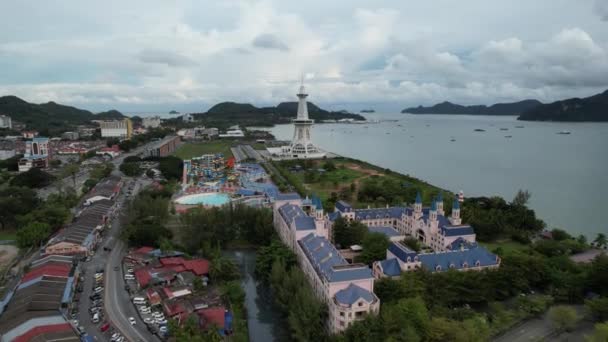 Sehenswürdigkeiten Strände Und Touristenattraktionen Von Langkawi — Stockvideo