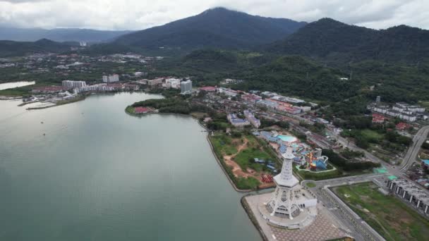 Landmarks Beaches Tourist Attractions Langkawi — Vídeo de Stock