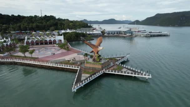 Landmarks Beaches Tourist Attractions Langkawi — ストック動画