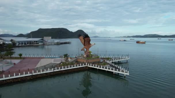 Marcos Praias Atrações Turísticas Langkawi — Vídeo de Stock