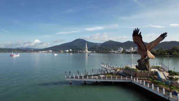 Luoghi Interesse Spiagge Attrazioni Turistiche Langkawi — Video Stock