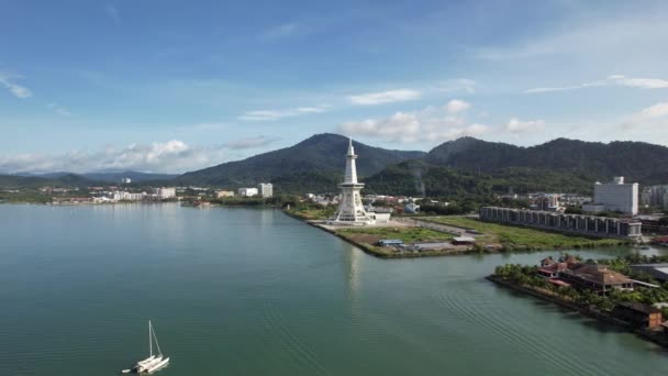 Luoghi Interesse Spiagge Attrazioni Turistiche Langkawi — Video Stock