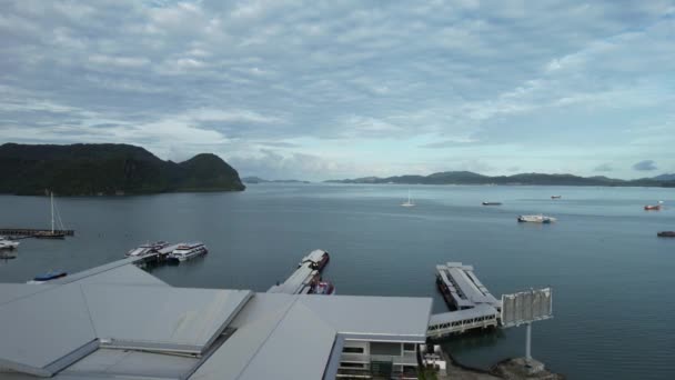 Landmarks Beaches Tourist Attractions Langkawi — Vídeo de Stock