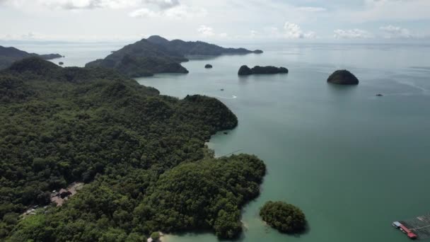 Landmarks Beaches Tourist Attractions Langkawi — Vídeo de stock