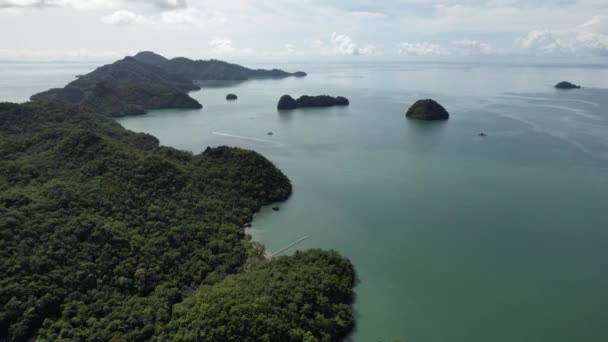 Landmarks Beaches Tourist Attractions Langkawi — Vídeo de stock