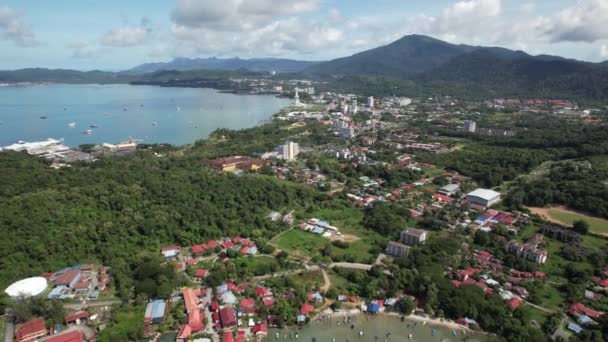 Landmarks Beaches Tourist Attractions Langkawi — ストック動画