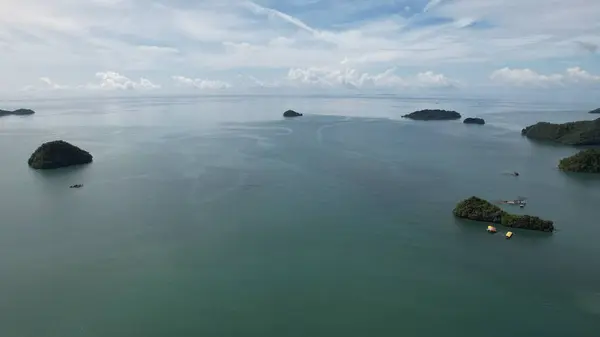 Sehenswürdigkeiten Strände Und Touristenattraktionen Von Langkawi — Stockfoto