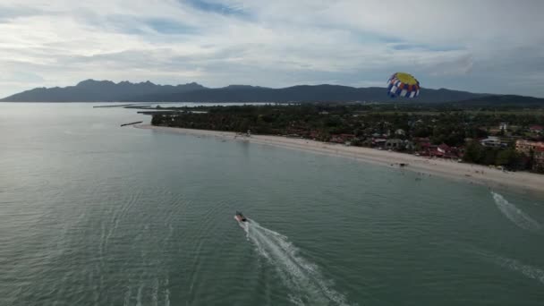 Landmarks Beaches Tourist Attractions Langkawi — Video Stock