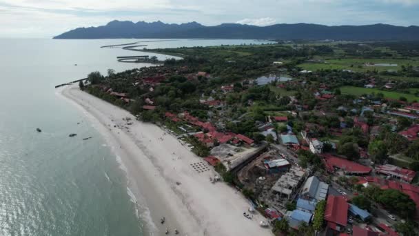 Zabytki Plaże Atrakcje Turystyczne Langkawi — Wideo stockowe