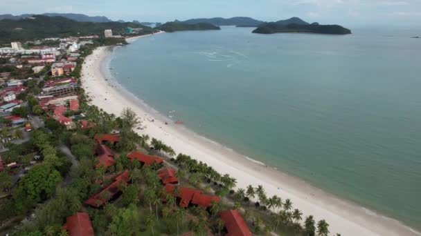 Landmarks Beaches Tourist Attractions Langkawi — Stock Video