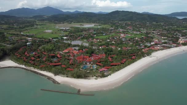 Luoghi Interesse Spiagge Attrazioni Turistiche Langkawi — Video Stock