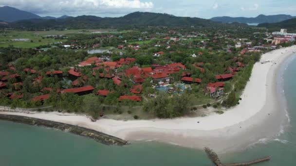 Památky Pláže Turistické Atrakce Langkawi — Stock video