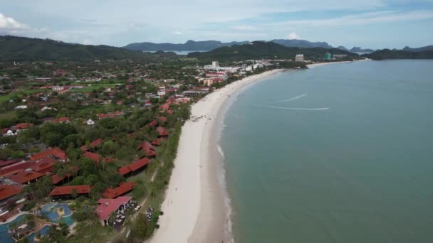 Достопримечательности Пляжи Туристические Достопримечательности Лангкави — стоковое видео