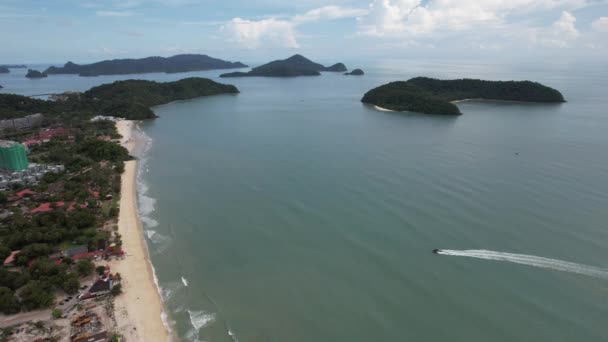 Landmarks Beaches Tourist Attractions Langkawi — Vídeo de stock