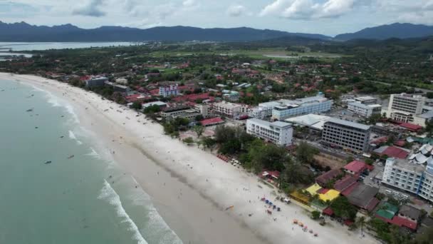 Marcos Praias Atrações Turísticas Langkawi — Vídeo de Stock