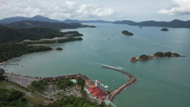 Landmarks Beaches Tourist Attractions Langkawi — Vídeo de stock